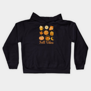 Fall Vibes Kids Hoodie
