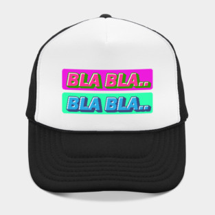 bla bla pixelated Hat