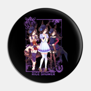 Rice Shower (Uma Musume) Pin