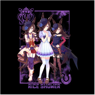 Rice Shower (Uma Musume) Posters and Art