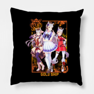 Gold Ship (Uma Musume) Pillow