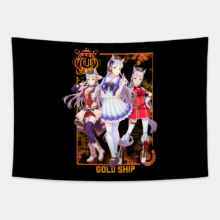 Gold Ship (Uma Musume) Tapestry
