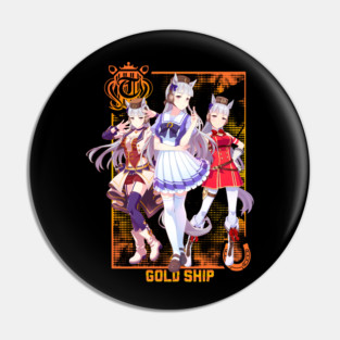 Gold Ship (Uma Musume) Pin