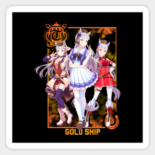 Gold Ship (Uma Musume) Sticker