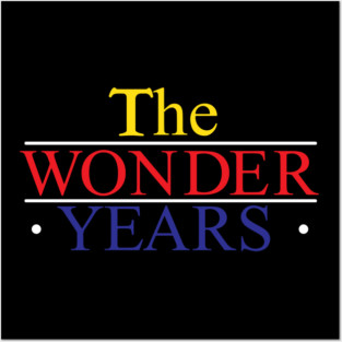 The Wonder Years Logo Posters and Art
