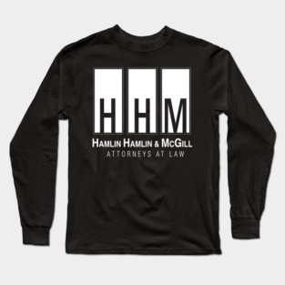 Hamlin Hamlin And McGill Logo Better Call Saul Long Sleeve T-Shirt