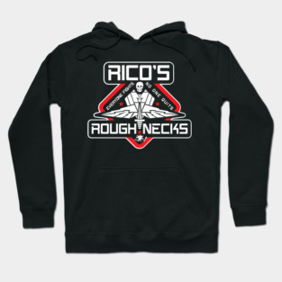 Rico's Roughnecks Logo Skull Knife Starship Troopers Hoodie
