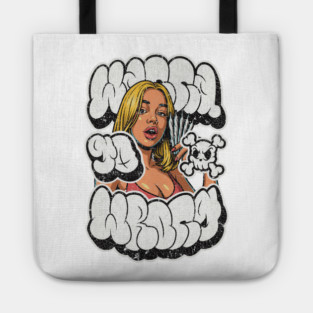 Wanna Go Wrong – Bad Girl Street Graffiti Tote