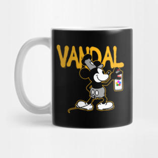 STEAMBOAT WILLIE SPREAD LOVE THE STEAMBOAT WAY!Graffiti vandal hip-hop spray paint spray can 2.0 Mug