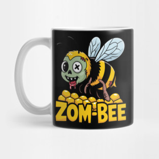 Zom-Bee – Funny Cute Zombie Bee Halloween Design Mug