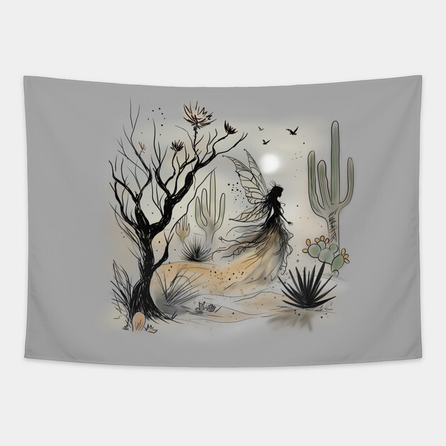 Desert Fairy Tapestry by H. R. Sinclair