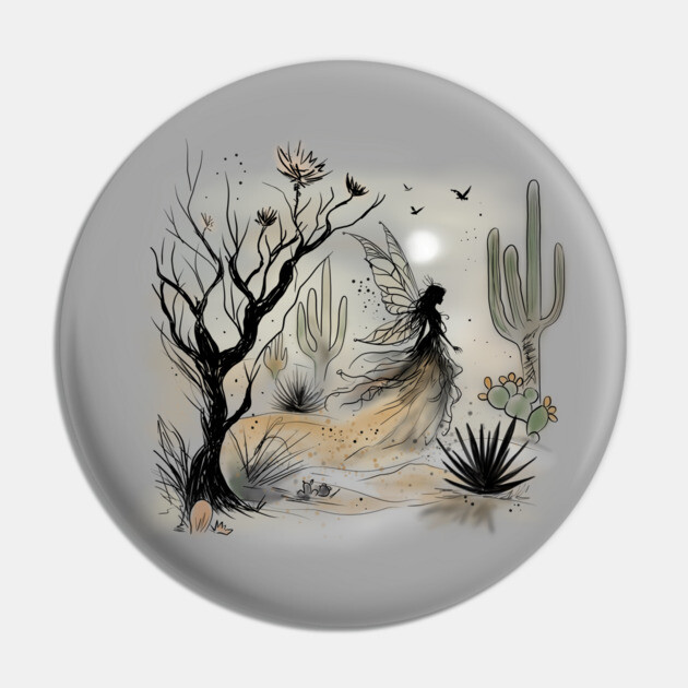 Desert Fairy Pin by H. R. Sinclair