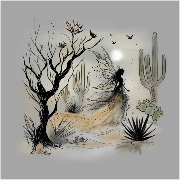 Desert Fairy Wall Art by H. R. Sinclair
