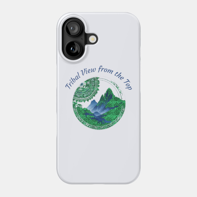 Tribal View from the Top Phone Case by Pimcolle