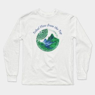 Tribal View from the Top Long Sleeve T-Shirt