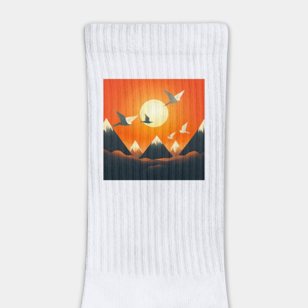 Twilight Flight – Hmong Mountains & Sky by Pimcolle