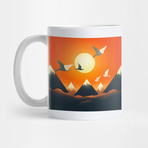 Twilight Flight – Hmong Mountains & Sky by Pimcolle