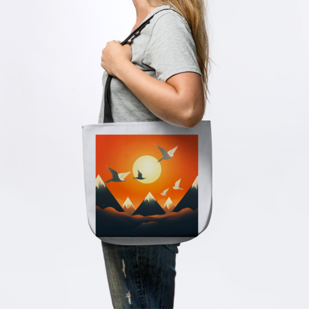 Twilight Flight – Hmong Mountains & Sky by Pimcolle