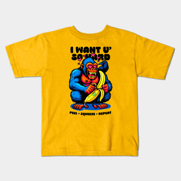 I WANT YOU SO HARD Kids T-Shirt by Fabrik