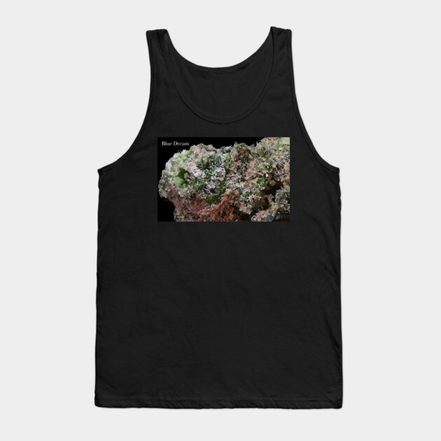 Blue Dream Macro - Weed Design Tank Top by MrGreenGenes420