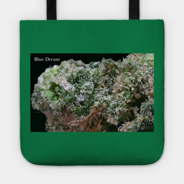 Blue Dream Macro - Weed Design Tote by MrGreenGenes420