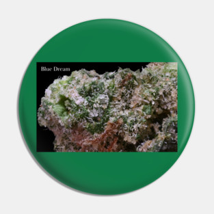 Blue Dream Macro - Weed Design Pin