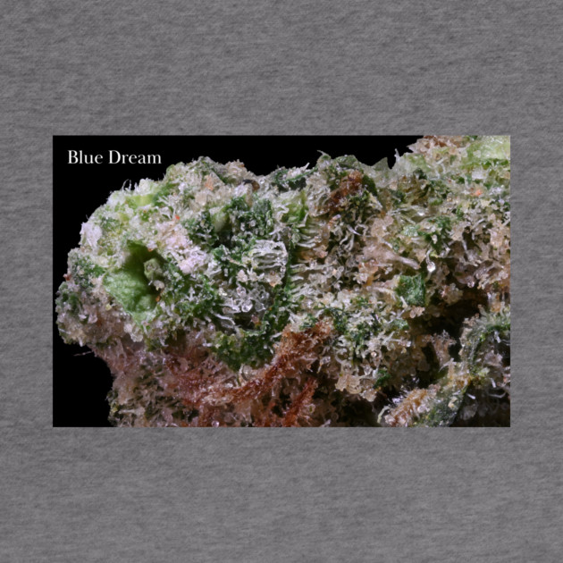 Blue Dream Macro - Weed Design by MrGreenGenes420