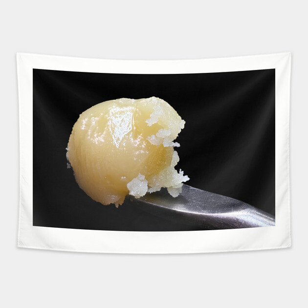 Piff Coast Sour D Dab Macro - Weed Design Tapestry by MrGreenGenes420