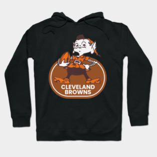 Cleveland Browns With Iconic Elf Hoodie