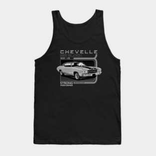 1970 Chevelle Muscle Car Tank Top