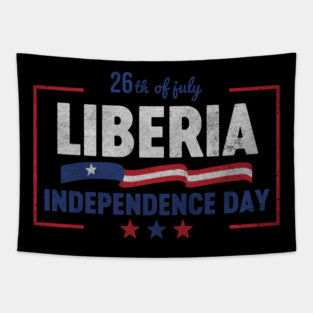 26th july liberia independence day Tapestry