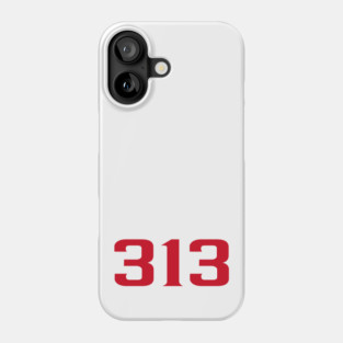 Detroit Hockey LYFE: The 313! Phone Case