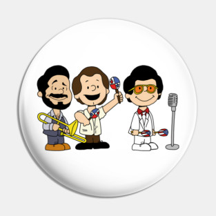 The hustlers of Salsa. Willie, Ruben & Hector. Pin