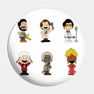 Willie Colon, Ruben Blades, Hector Lavoe, Tito Puente, Ismael Rivera & Celia Cruz. Pin