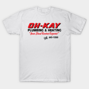 Oh Kay Plumbing & Heating Wet Bandits Home Alone T-Shirt