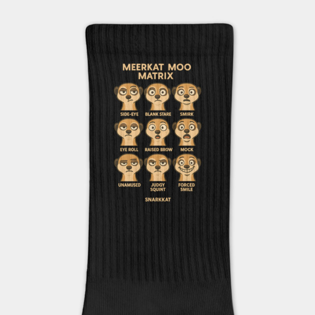 Meerkat Mood Matrix – 9 Faces of Snark by Eric's Store 6