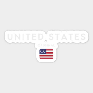 America flag, american flag Sticker