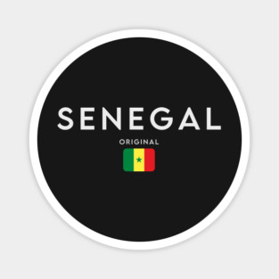 Senegal flag, senegalese flag Magnet
