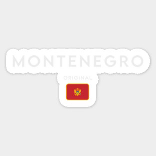 Montenegro flag, Montenegrin flag Magnet