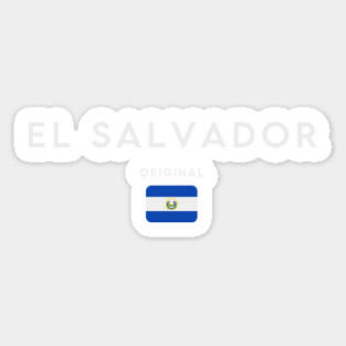 El Salvador flag, Salvadoran flag Magnet