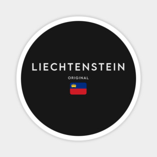 Liechtenstein flag Magnet