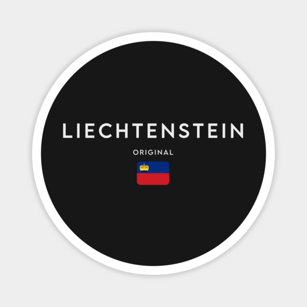 Liechtenstein flag Magnet by eka123
