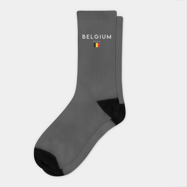 Belgium flag, belgian flag Socks by eka123