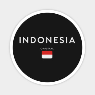Indonesia flag, indonesian flag Magnet