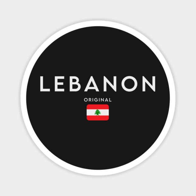 Lebanon flag, lebanese flag Magnet by eka123