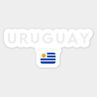 Uruguay flag, uruguayan flag Magnet
