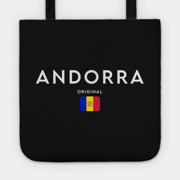 Andorra flag, andorran flag Tote by eka123