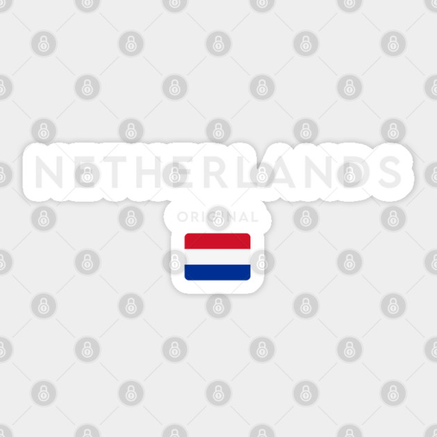 Netherlands flag, Holland flag Sticker by eka123