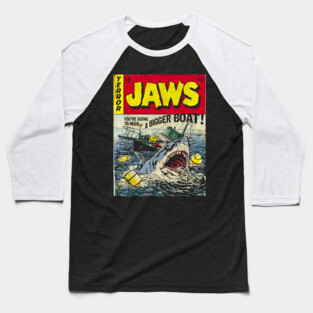 Vintage Jaws Movie Baseball T-Shirt