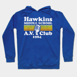 Hawkins Middle School AV Club Hoodie